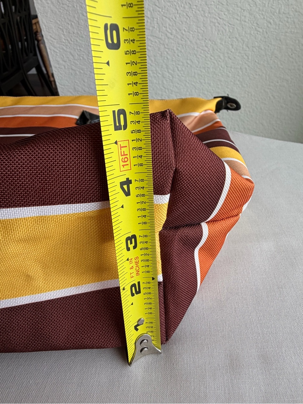 Vintage Striped Tote Bag - Picture 7 of 13